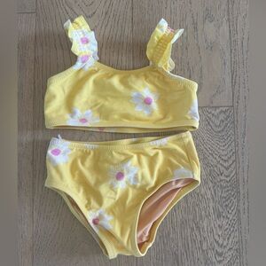 Crewcuts Yellow and Pink Bikini Set